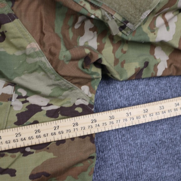 US Army Combat Uniform Jacket Mens 2XL Long OCP Camo Insect Guard Ripstop - Picture 9 of 16